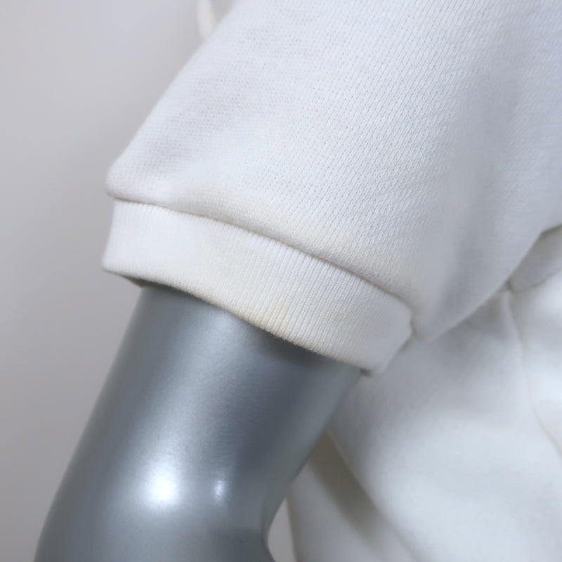 Gucci Cities Short Sleeve Sweatshirt Top White Cotton Size Extra Small
