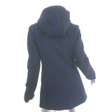 Prada Linea Rossa Hooded Padded Coat Dark Navy Size 40 Zip-Up Jacket