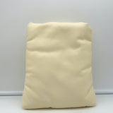 Nanushka Noelani Padded Tote Ivory Vegan Leather Small Shoulder Bag