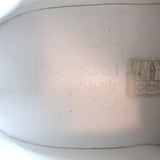 Gucci GG Embossed Low Top Sneakers White Leather Size 38.5