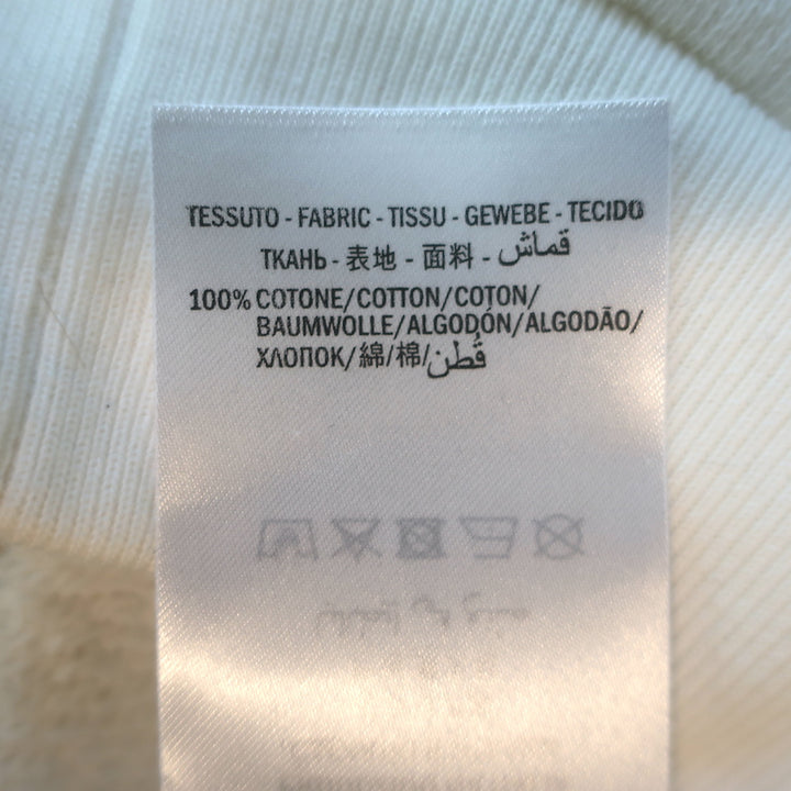 Gucci Cities Short Sleeve Sweatshirt Top White Cotton Size Extra Small