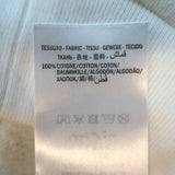Gucci Cities Short Sleeve Sweatshirt Top White Cotton Size Extra Small