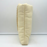 Nanushka Noelani Padded Tote Ivory Vegan Leather Small Shoulder Bag