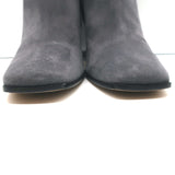 Gianvito Rossi Alistar Ankle Boots Gray Suede Size 39