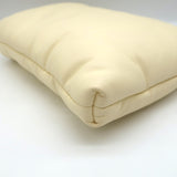 Nanushka Noelani Padded Tote Ivory Vegan Leather Small Shoulder Bag