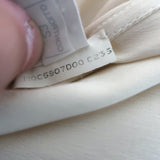 Brunello Cucinelli Monili-Detail Stretch Silk Satin Tank Top Ecru Size Medium