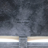 The Row Soft Margaux 15 Large Top-Handle Bag Black Suede NEW