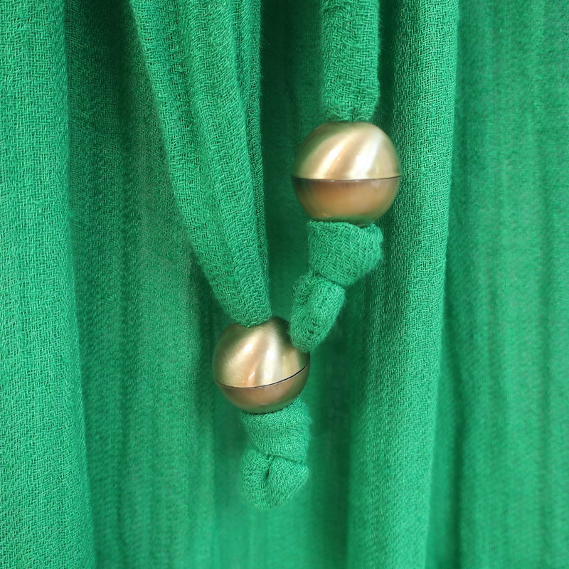 lisa marie fernandez green linen dress Lisa Marie Fernandez