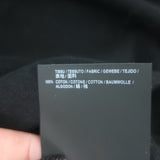 Saint Laurent Tank Top Black Cotton Size Medium