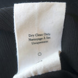 LoveShackFancy Idalia Lace-Trimmed Maxi Dress Black Silk Size 4