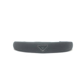 Prada Re-Nylon Mini Logo Headband Black
