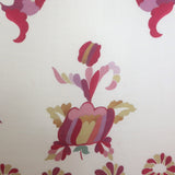 Carolina K Lena Kaftan Cream Printed Satin Size Small Long Sleeve Maxi Dress