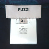 Fuzzi Jean Paul Gaultier Flower-Sequined Long Sleeve Top Purple/Blue Mesh Size Extra Large