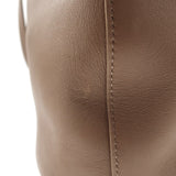 The Row Allie Hobo Tan Leather Large Shoulder Bag
