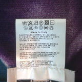 Fuzzi Jean Paul Gaultier Flower-Sequined Long Sleeve Top Purple/Blue Mesh Size Extra Large