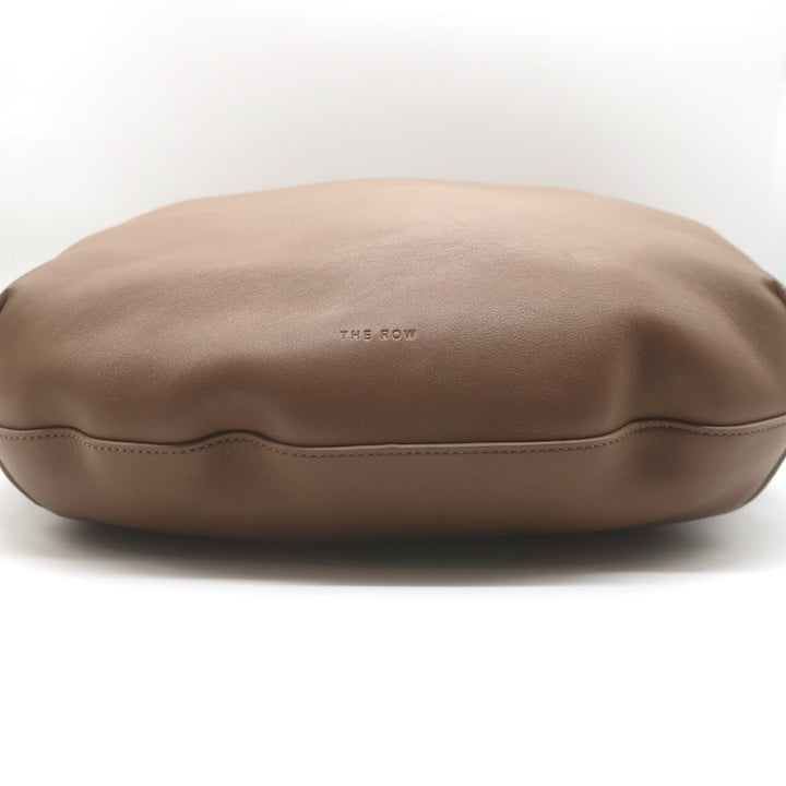 The Row Allie Hobo Tan Leather Large Shoulder Bag