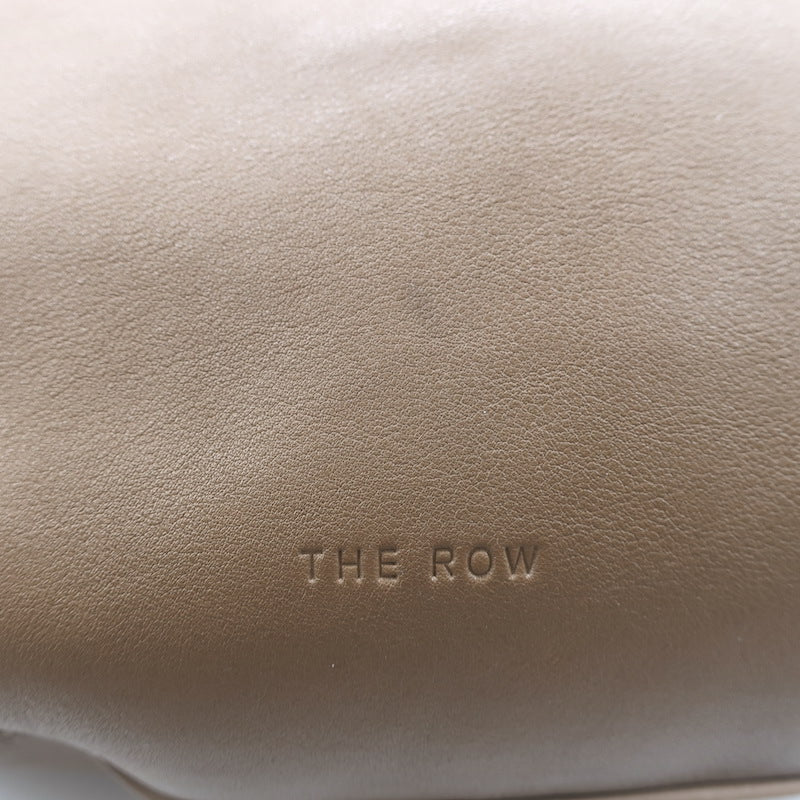 The Row Allie Hobo Tan Leather Large Shoulder Bag