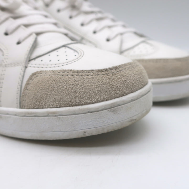 Christian Dior Ors Star Sneakers White Leather Size 35