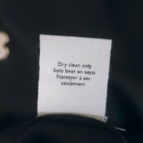 Carolina K Sera Leopard Jumpsuit Black Silk Satin Size Small