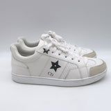 Christian Dior Ors Star Sneakers White Leather Size 35