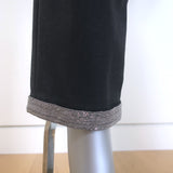 Brunello Cucinelli Monili-Cuff Trousers Charcoal Stretch Wool Size 42