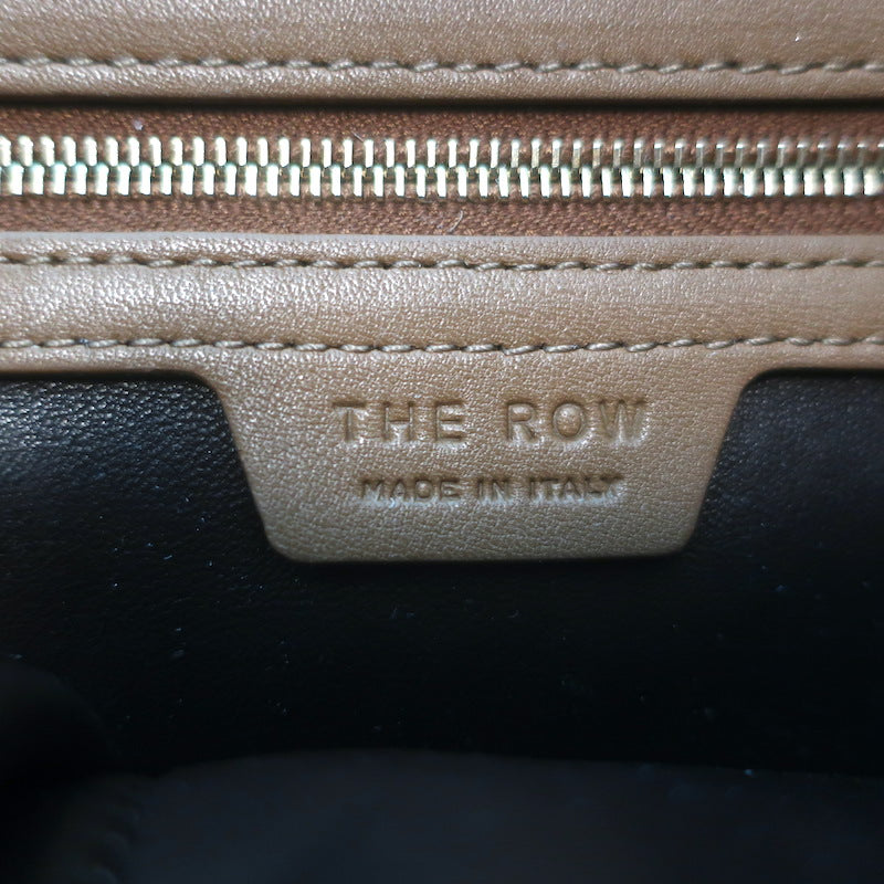 The Row Allie Hobo Tan Leather Large Shoulder Bag