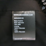 ME+EM Sequin Midi Pencil Skirt Black Size US 4