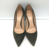 Gianvito Rossi Gianvito 85 Pumps Dark Olive Suede Size 39 Pointed Toe Heels