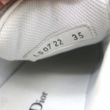 Christian Dior Ors Star Sneakers White Leather Size 35