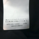 Gucci Floral Jacquard Wide Leg Trousers Navy Cotton-Wool Size 44