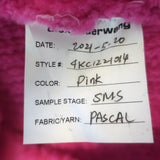 T by Alexander Wang Chenille Tank Top & Cardigan Twinset Fuchsia Size Large