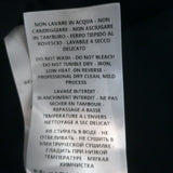 Gucci Floral Jacquard Wide Leg Trousers Navy Cotton-Wool Size 44