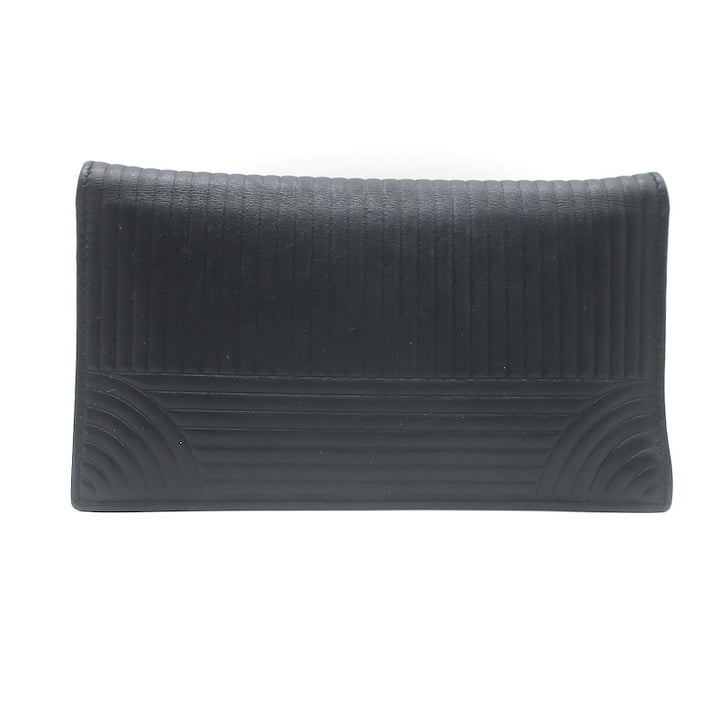 Salvatore Ferragamo Miss Vara Wallet on Chain Black Quilted Leather Crossbody
