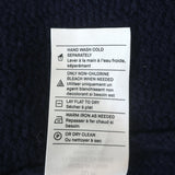 Vince Hooded Cardigan Navy Wool Size Small Open-Front Sweater Jacket