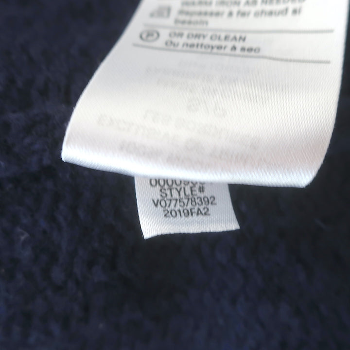 Vince Hooded Cardigan Navy Wool Size Small Open-Front Sweater Jacket