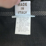 Brunello Cucinelli Monili-Embellished Suspender Trousers Charcoal Size 42