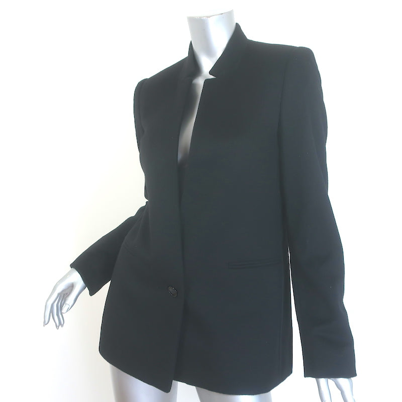 Stella McCartney Cashmere Single-Breasted Blazer Black Size 42