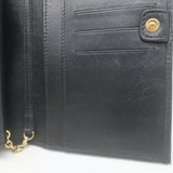 Salvatore Ferragamo Miss Vara Wallet on Chain Black Quilted Leather Crossbody