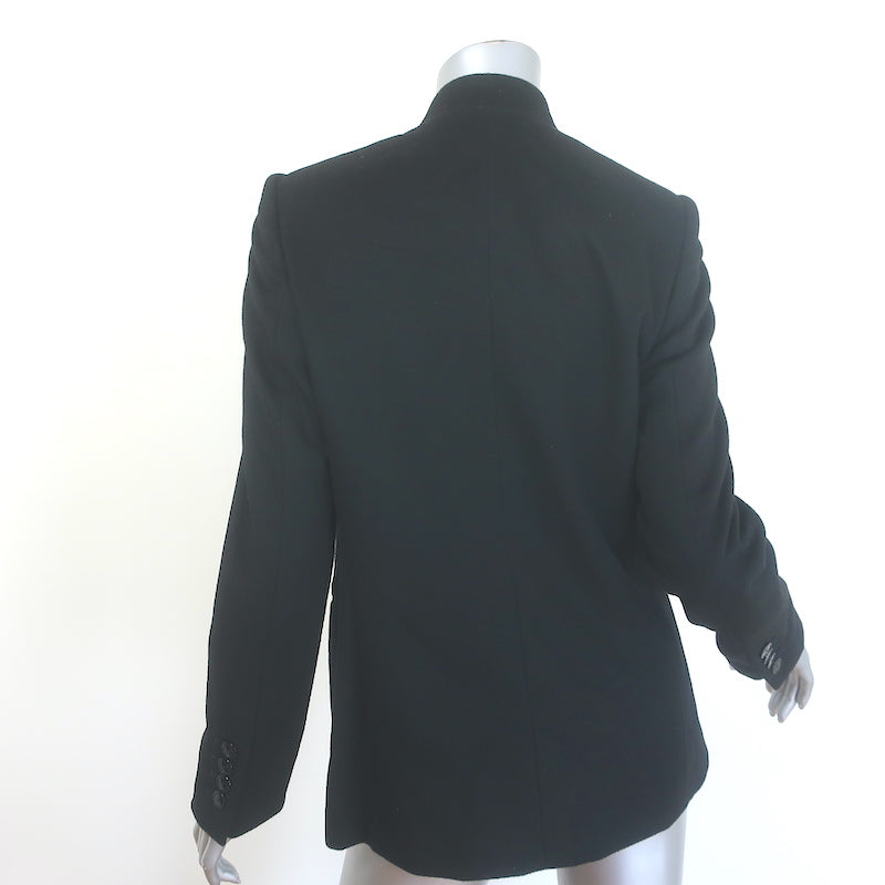 Stella McCartney Cashmere Single-Breasted Blazer Black Size 42