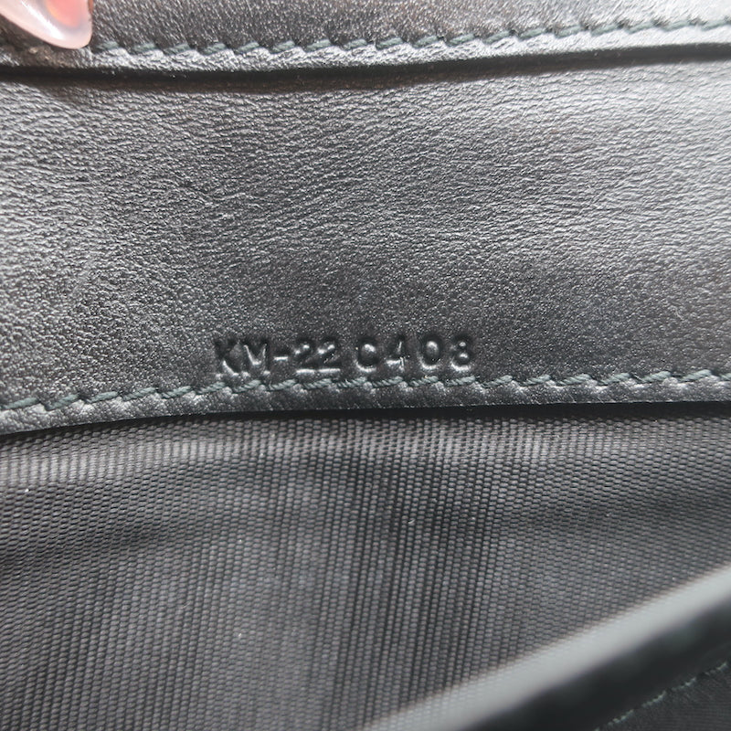 Salvatore Ferragamo Miss Vara Wallet on Chain Black Quilted Leather Crossbody