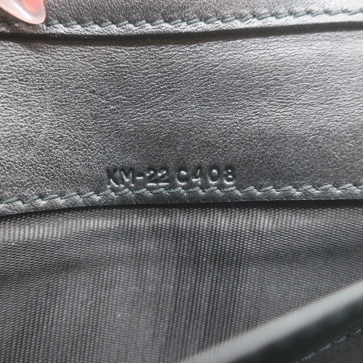 Salvatore Ferragamo Miss Vara Wallet on Chain Black Quilted Leather Crossbody