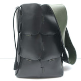 Paco Rabanne Element Medium Bucket Bag Black Leather Shoulder Bag