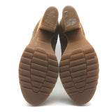 Prada Linea Rossa Gum Sole Chelsea Boots Brown Suede Size 37