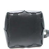 Paco Rabanne Element Medium Bucket Bag Black Leather Shoulder Bag