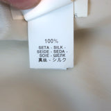 Brunello Cucinelli Two-Tone Sleeveless Jumpsuit Cream/Charcoal Silk Size Medium