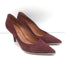 Givenchy Pumps Burgundy Suede Size 38.5 Pointed Toe Heels