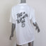 ANINE BING Walker Take A Trip With Me Tee White Cotton Size Medium NEW