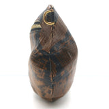 Clare V. Grande Fanny Pack Brown Snakeskin Print Leather
