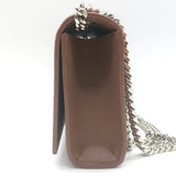 Saint Laurent Kate Small Chain Strap Crossbody Bag Mocha Grained Leather