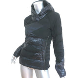 Lululemon Down Right Cozy Pullover Jacket Black Quilted Down Size 4